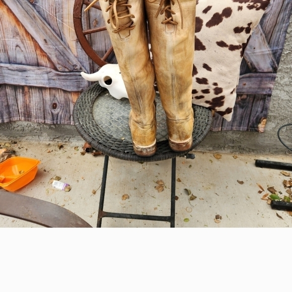 Rustic MANCHESTER Bed Stu Distressed Boots - Picture 11 of 12